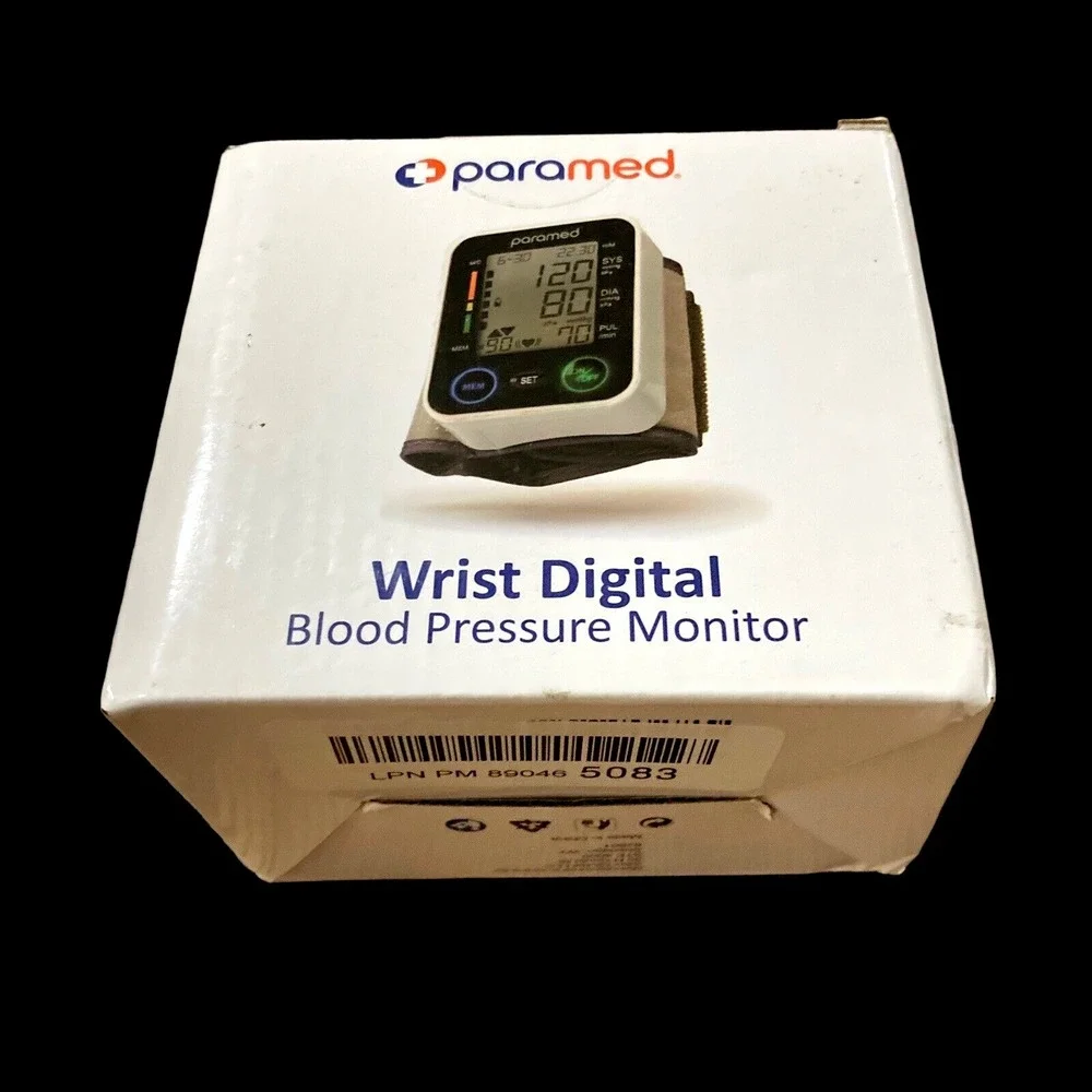 PARAMED Wrist Digital Blood Pressure Model PG-800A12 ##